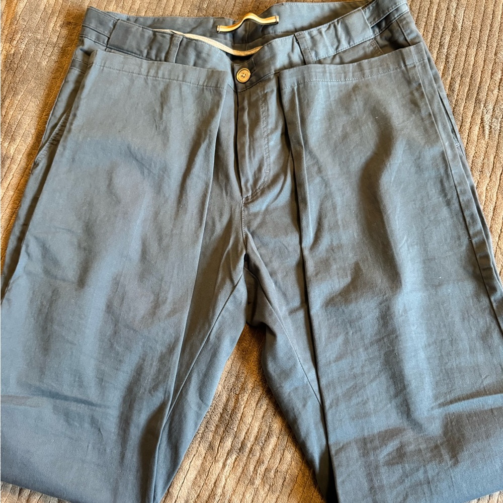 Hugo Boss Slate blue Men's Dress Pants